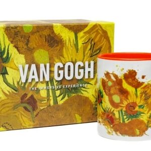 NIB Van Gogh Sunflower Mug in Box The Immersive Experience